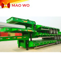 High Quality Chassis Tri-axle Low Bed Semi Trailer